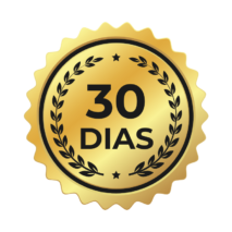 Garantia de 30 dias. Satisfação garantida