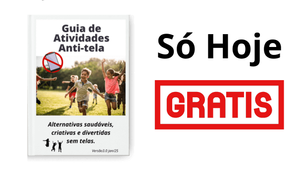 Mockup E-book Guia de atividades anti-tela